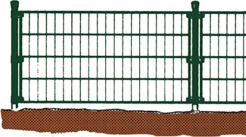 Preisvergleich Produktbild Einzelstabmatte Grün 2000X1250mm, 10 Stück