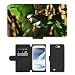 Produktbild Just Cover Hot Stil Handy Karte Slot Hülle/Case/Brieftasche aus PU-Leder/m00139918 Meisen Vogel Bird Seed Meisenknödel Feed//Samsung Galaxy Note 2 II N7100