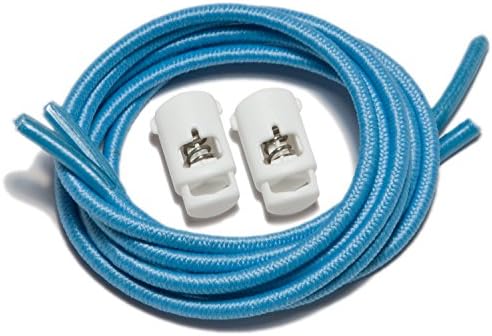 Speedlaces iBungee Stretch Laces - Light Blue, 38 Inch