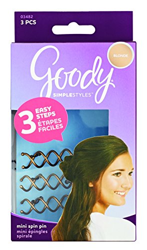 Goody Simple Styles Blonde Mini Spin Pins