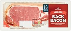 M&S Collection British Outdoor Bred 6 Dry Cured Unsmoked Back Bacon