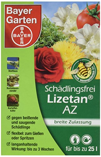 Bayer Schädlingsbekämpfungsmittel, Schädlingsfrei Lizetan AZ 75 ml, mehrfarbig, 11 x 7 x 4 cm, 84496715