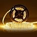 Produktbild Led Strip Streifen Leiste Lichtband Lichtleiste Lampe Indirekte Beleuchtung Unterbauleuchte smd 600 LEDs TV Licht 12v 5m warmweiß 2700k selbstklebend