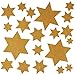 Produktbild Herma 5957 Fensterbilder Sterne, 30 x 30 mm, gold