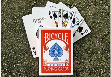 Lefty Deck (Red) by House of Playing Cards - Trick
