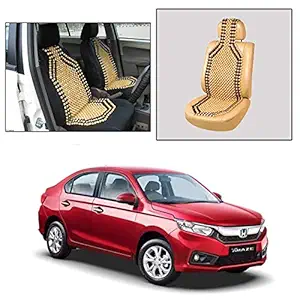 Oshotto Wooden Car Beads Car Wooden Acupressure Bead Seat Cover Compatible with Honda Amaze 2018-2021
