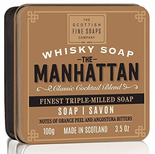 Preisvergleich Produktbild Scottish Fine Soaps Whisky Manhattan Seife in a Tin 100g