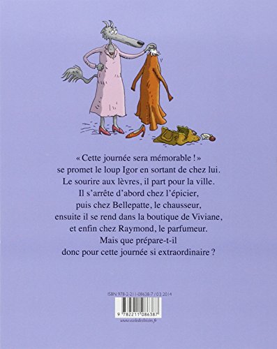 Couverture du livre de Le loup, la chèvre et les 7 chevreaux