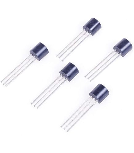 Capteur De Température TMP36 - Lot De 5 - Précision 2°C - Alimentation 2,7V à 5,5V - Pour Arduino, Domotique, Projets électroniques - 2