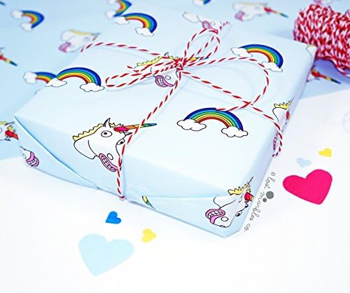 Funny Gift Wrap - Unicorn Wrapping Paper