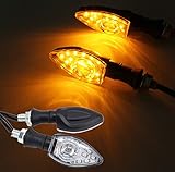 Die Hülle des LED Blinker Motorrad mit hochflexiblem, hoch gekrümmten Griff, der ein versehentliches Stürzen wirksam verhindert.