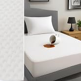 Beylini Yatak Alezi Kapitone Full Fitted Sıvı Ge&ccedil;irmez Kaymaz Yatak &Ouml;rt&uuml;s&uuml; Yatak Koruyucu Full Kenar &Ccedil;arşaf (Beyaz, 180 x 200