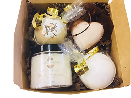 Preisvergleich Produktbild Schokolade LUXUS Badebombe Pamper Box Geschenk Set