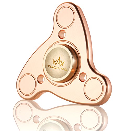 TUOKing Hand Fidget Spinner,Aluminum alloy material 606 Bearing can spin 1-3 minutes,easy to carrysmall and simple office toys for killing time
