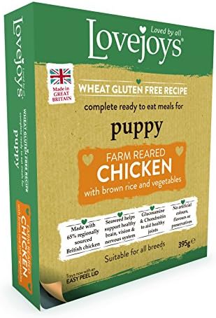 LovejoysComplete Wet Puppy Food Chicken Rice and Vegetable, 395 g,package may vary