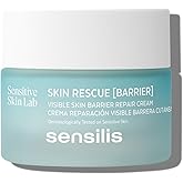 Sensilis - Skin Rescue Barrier, Repair Facial Cream, 50 ml | Hyaluronic Acid, Ceramides, Repairs, Moisturizes, Reduces Rednes