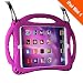 Produktbild TopEsct iPad Mini Case Kinder Anti-Shock Stoßfest Griff Ständer Schutzhülle für iPad Mini 4(A1538 A1550) (iPad Mini 4, Lila)