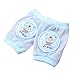 Baby Mesh Knee pad Safety Knee Pad Kids Socks Knee Cotton Breathable (Blue)