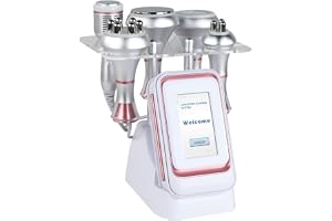 Elitzia 5 i 1 80k kavitationmaskin Kroppsformning Fettförbränning Radiofrekvens Hudåtdragning Vakuummassage Kallhammar Kavitationsmaskin Ansikte RF Skönhetssalong Spa-enhet Hembruk ETD053 (5 i 1)