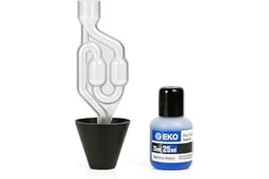 RZ TOOLS Detector De Fugas De Junta De Culata por CO₂ | Kit Profesional para Prueba de Gases En Refrigerante | Detecta Fugas de CO2 Rápidamente | hasta 30 Tests | para Motores Diésel y Gasolina