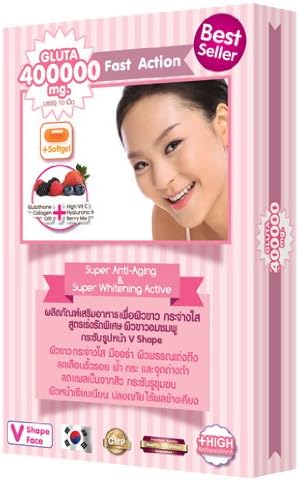 30 Softgels 400000 Mg L-glutathione Whitening Super Anti-oxidant Intensive Whitening Skin