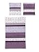 Produktbild Irisette Mako Satin Bettwäsche 2 teilig Bettbezug 155 x 200 cm Kopfkissenbezug 80 x 80 cm Capri 751317-70 Cassis