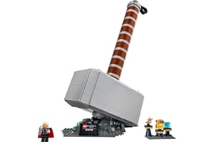 LEGO 76209 Marvel Thor's Hammer? Modello costruibile Avengers Infinity Saga Minifigure Thor e il Guanto dell'Infinito