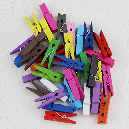 Westeng 50pcs Clips De Fotos De Madera Juego de la ropa mini ropa Clip DIY Craft Memo Papel abrazadera Clips dise  o Tribal 3 5 0 8cm Mix color reviews Westeng 50pcs Clips De Fotos De Madera Juego de la ropa mini ropa Clip DIY Craft Memo Papel abrazadera Clips dise  o Tribal 3 5 0 8cm Mix color