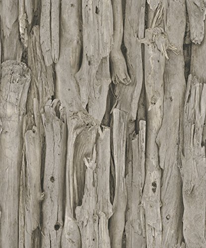 Tapete Holz-Optik Treibholz Vintage Holz Rasch Rustikal Natürlich Braun 273304