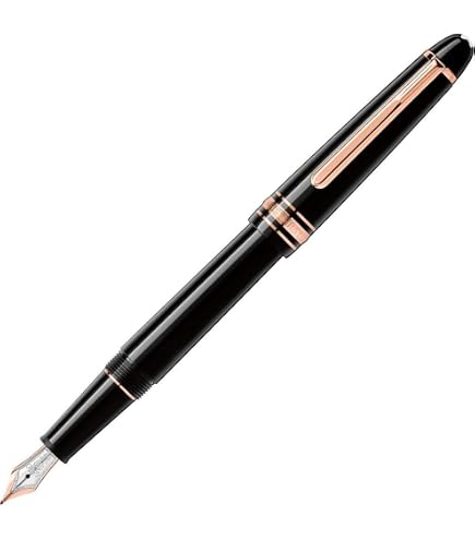 Stylo Plume Montblanc Meisterstück 145 Chopin - Plume Or 14 Carats - Fini Platine - Occasion
