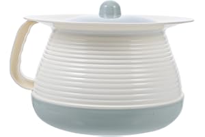 BESPORTBLE Unisex Chamber Pot for Adults and - Portable Toilet with Lid and Handle - Multifunctional Urinal Basin Bucket for Home Use Ideal Adult Potty
