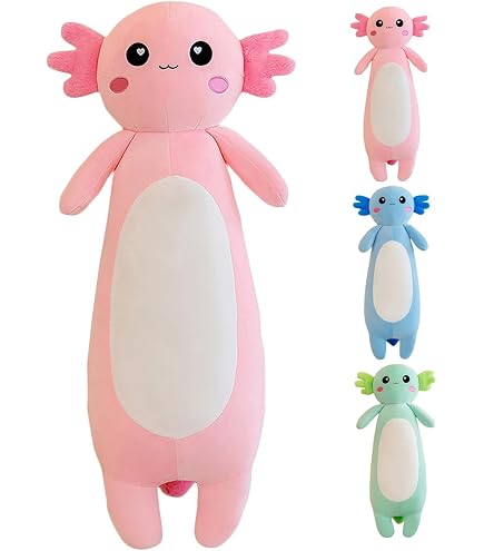 thumbnail image 2 of Gudisi 2.4 Pounds Weighted Axolotl St￭ Animals 15.7Inch Pink Weighted Axolotl Plush,Huggable Companion For Kids & Adults, Gift For Thanksgiving, Christmas And Birthday 2 of 11