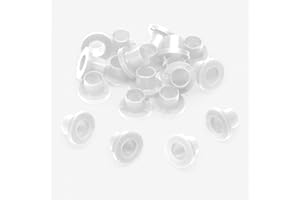 Danmar 20 Pack Nylon Tension Rod Washers - White