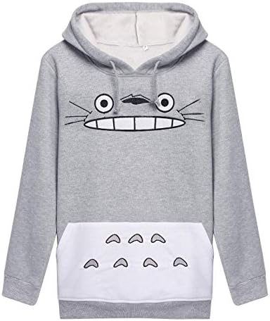 Unisex Pullover Fashion Women's Totoro Casual Hoodie Cosplay Costume Sweatshirt