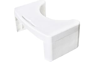 Nybhyjka Taburete para pies de Inodoro, Taburete para pies de Inodoro para Adultos - Taburete para IR al baño - Inodoro portátil, Taburete para Ponerse en Cuclillas, Taburete para Caca, baño, Orinal