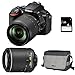 Produktbild NIKON D5600 + 18-105 VR + 55-200 VR II + Sac + SD 4Go