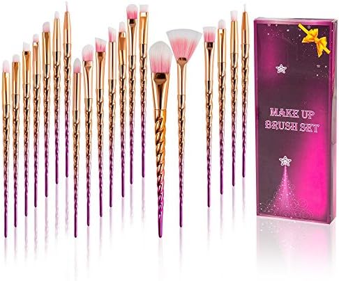 Kabuki Makeup Brush Set - 20PCS TimeSong Foundation Eyebrow Eyeliner Eye-shadow Brush Cosmetic Face Powder Brush Makeup Brushes Kit