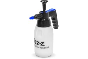 blizz-z Drucksprüher alkalibeständig (900 ml) mit Füllstandsanzeige und Überdruckventil, Made in Germany