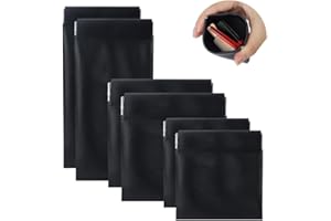 RAKUTE 6 x mała kosmetyczka, wodoszczelna, 3 rozmiary, torba na kosmetyki, podróżna torba na kosmetyki, słuchawki, biżuterię, mała, jako podpaski higieniczne