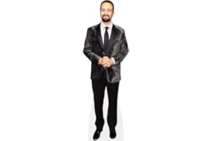 CELEBRITY CUTOUTS Lin-Manuel Miranda (Tie) a grandezza naturale
