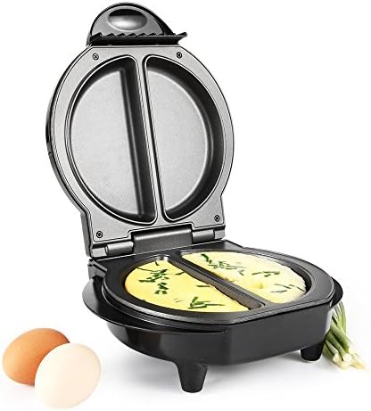 Chef Crest Electric Omelette Maker Non-Stick Egg Frying Pan Cooker, Fried &amp; Scrambled Eggs - 700W
