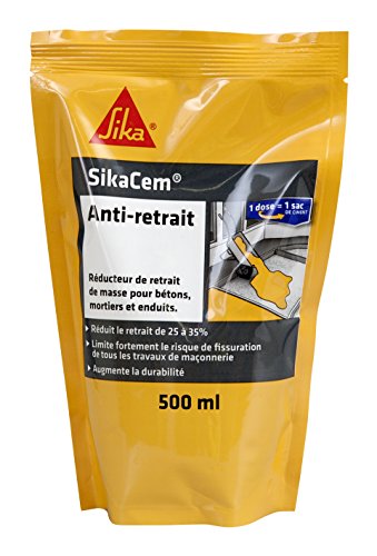 Sika france S.A.S 545689 reductor de retirada de las bétons y mortiers, incoloro