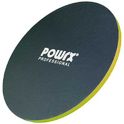 POWRX Plateau d'équilibre / Planche de thérapie / Balance Board - Bois - 45 cm