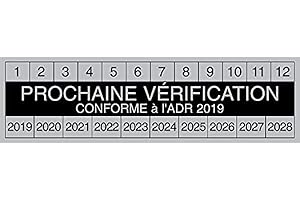 MONDIAL EXTINCTEUR Lot de 100 Etiquettes camion