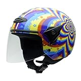 Relleno protector NZI 050017G409 Helix II Junior Casco de Moto, Daisy, Talla L