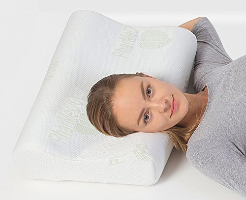 PharMeDoc Kissen aus Memory-Schaum mit Kühlendem Gel – Standardgröße – Auf Amazon das Kissen mit Höchstem Komfort für Optimale Unterstützung – Weich und Atmungsfähig – Bezug Maschinenwaschbar - 7