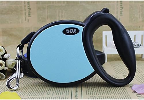 ZQ@QXDog traction belt pet dog traction rope 5 meters,5m,Blue 1