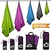 Produktbild PRO OUTSIDE Funktionshandtuch für Sport & Schwimmhandtuch 140 x 70 cm & 30 x 50 cm I Mit Aufbewahrungstasche I Mikrofaser Handtuch Set I Sehr saugfähig, schnelltrocknend, leicht und antibakteriell