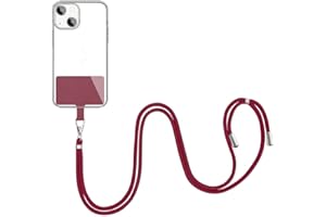 FYISWHO Funda con Cuerda Universal,Cadena para blackview oscal c70 c80 c60 c20 c30 a100 a90 a95 a85 a80 a80s a70 Pro a60 Plus a55 a53 a52,Correa Cordón para Teléfono Ajustable para Nothing Phone 1 2