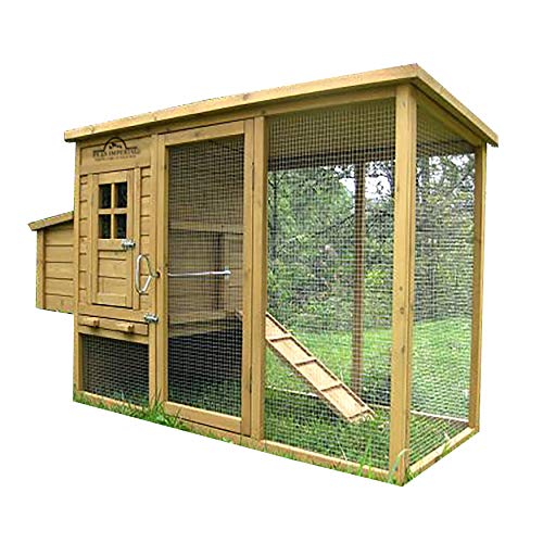 Pets Imperial Wentworth Large Chicken Coop Hen Ark House Poultry Run Nest Box Rabbit Hutch Suitable For Up To 4 Birds Integrated Run Cleaning